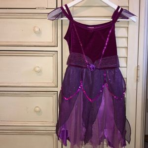 Fairy costume Purple and sparkles